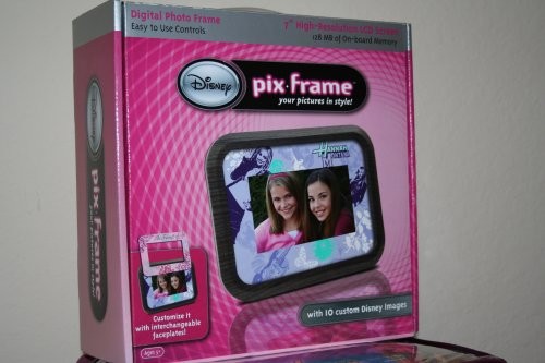 Rama Foto digitala Disney Pix Frame - Princess / Hannah Montana - PRET cu DISCOUNT